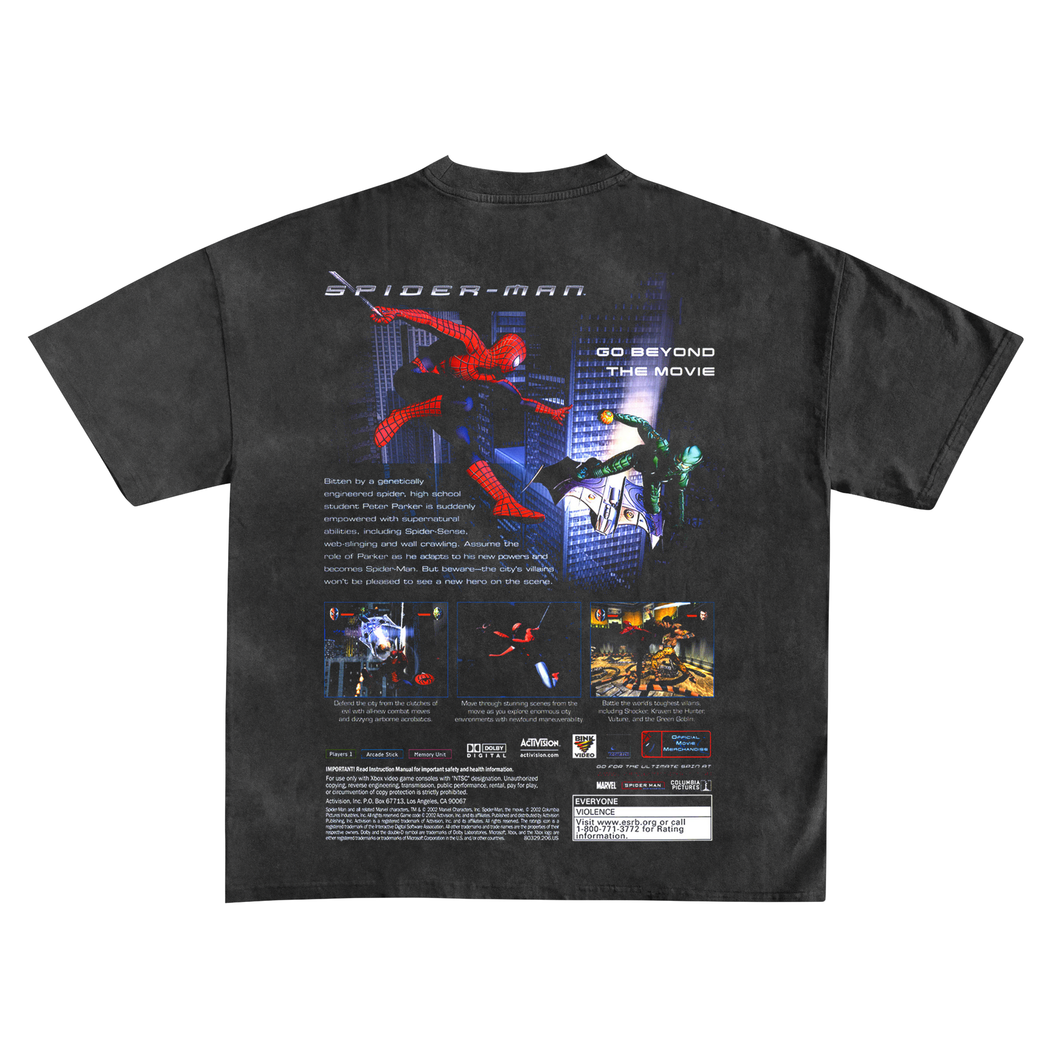 SPIDER-MAN PS2 VINTAGE TEE